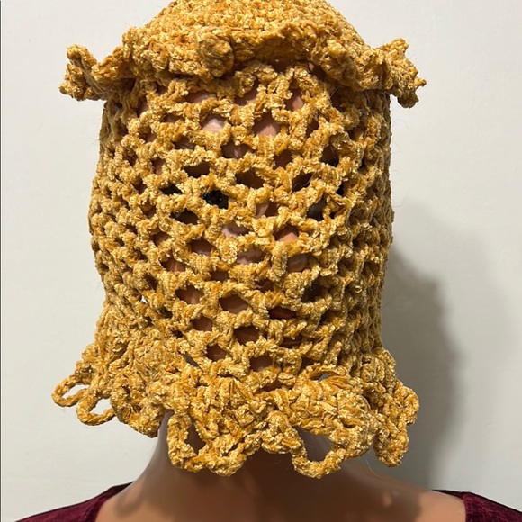 Handmade Yellow Crochet Hat main image 9
